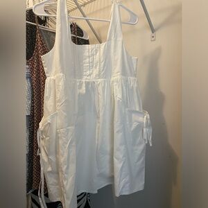 Peppermayo Ivory Sleeveless Dress